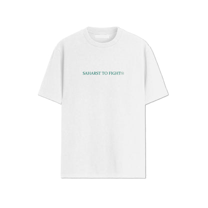 SAHAA×FIRST TO FIGHT W NAME T-shirts "MHINDT"