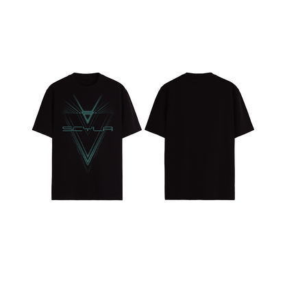 Triangle front design T-shirt