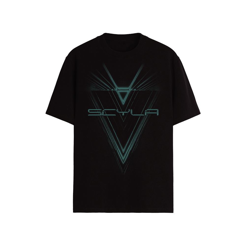 Triangle front design T-shirt