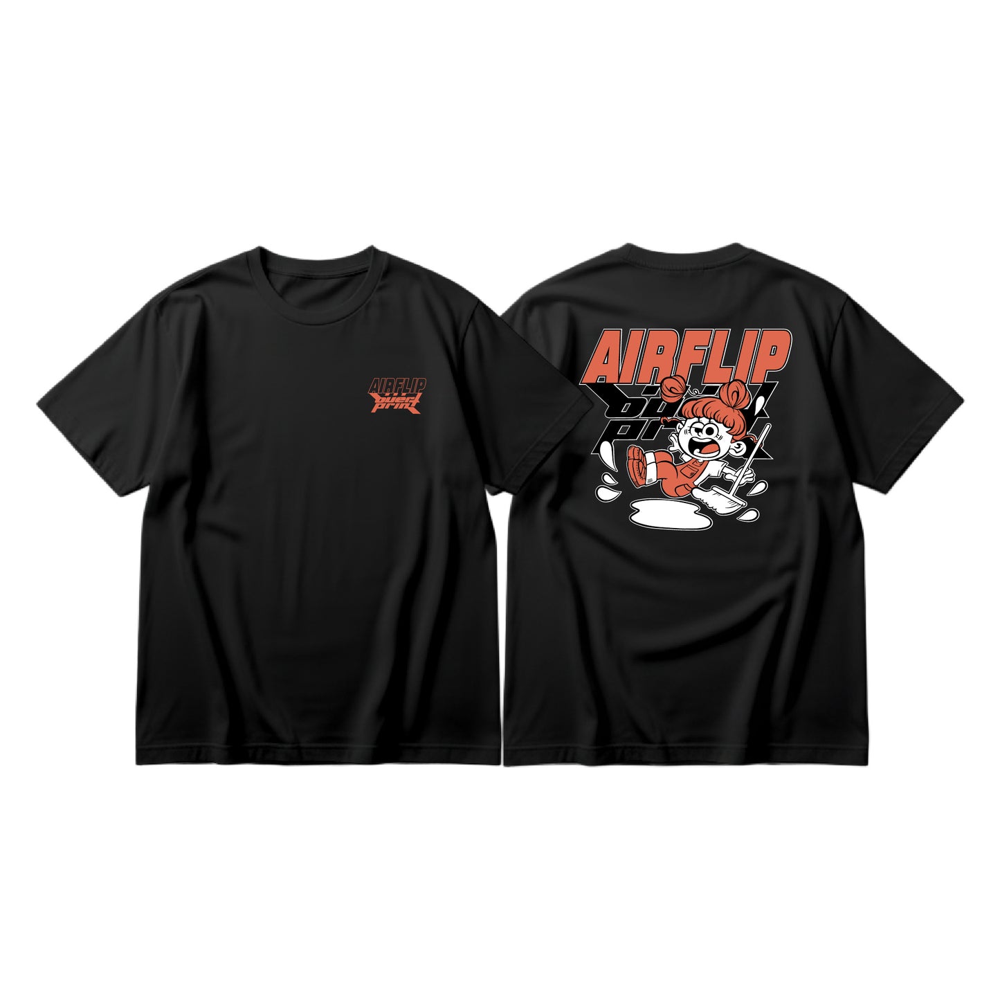 over print x AIRFLIP SLIP Tee