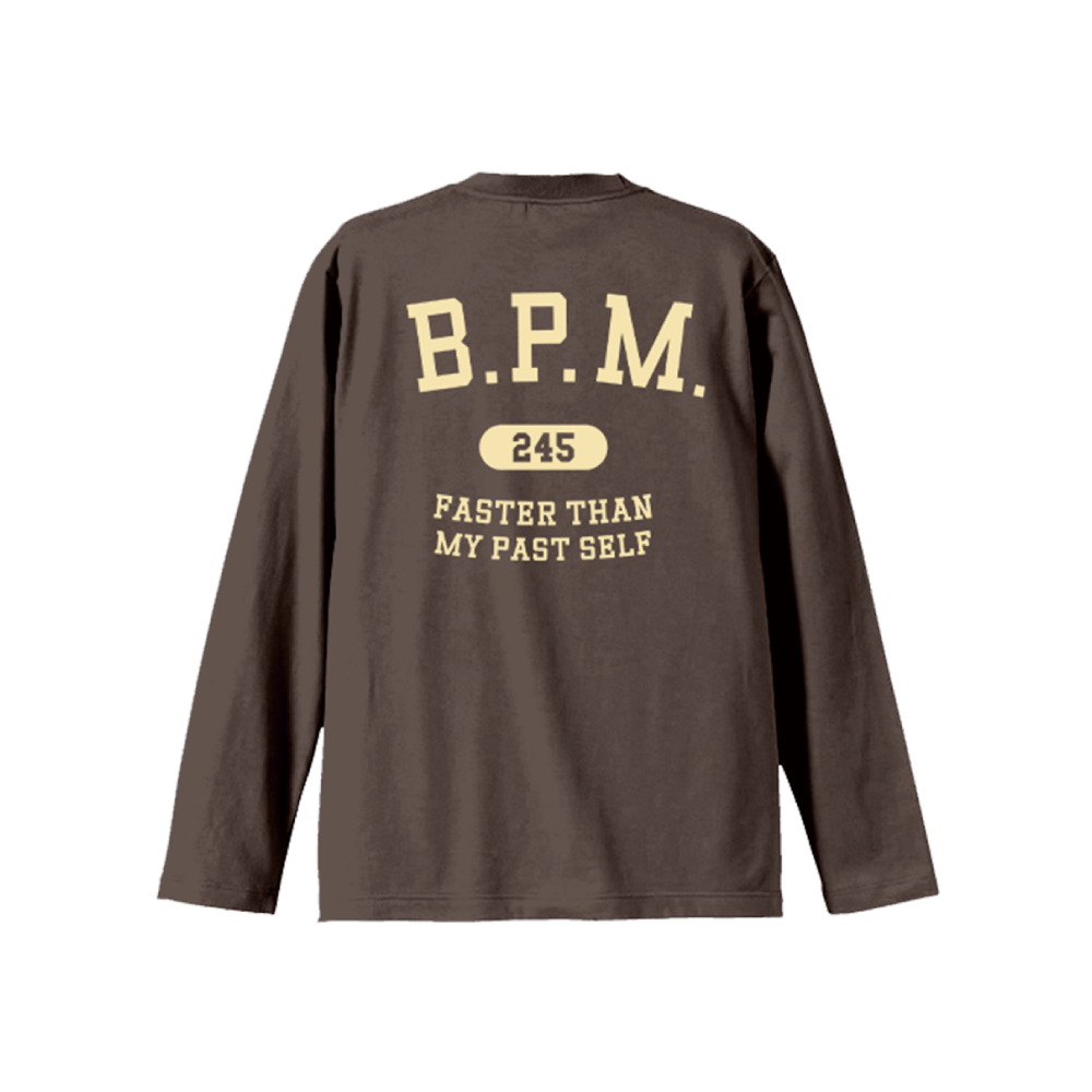 L/S T-Shirt "B.P.M."