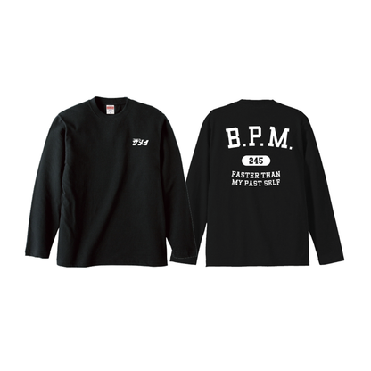 L/S T-Shirt "B.P.M."