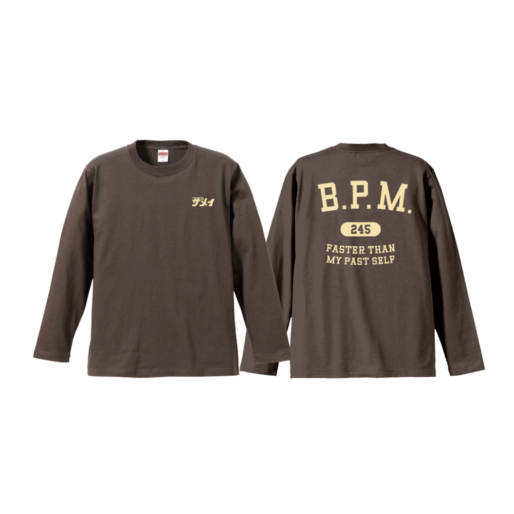 L/S T-Shirt "B.P.M."