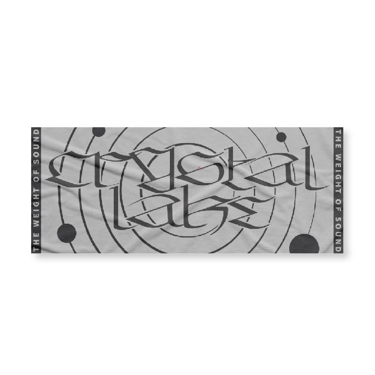 The Weight of Sound TOWEL(Gray/Black)