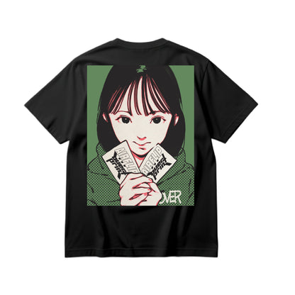 over print x AIRFLIP TICKET Tee