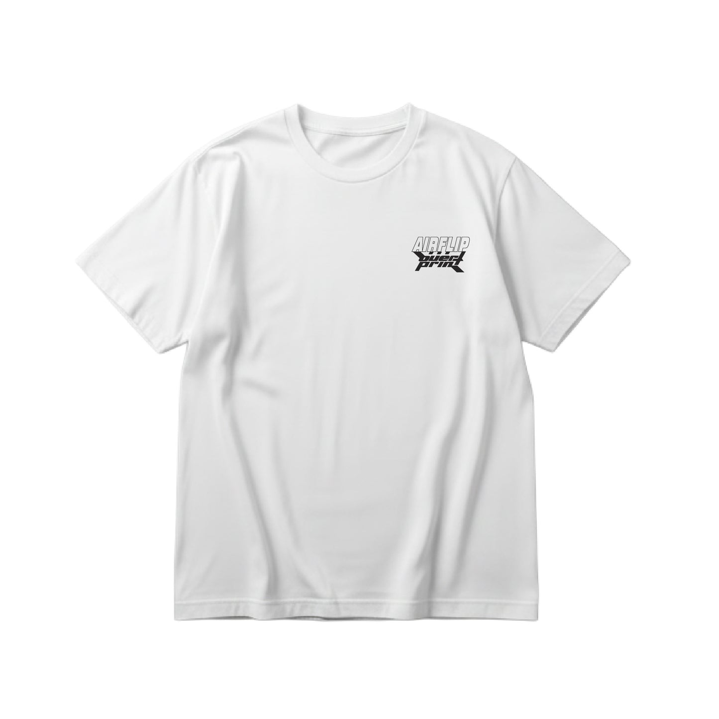 over print x AIRFLIP TICKET Tee