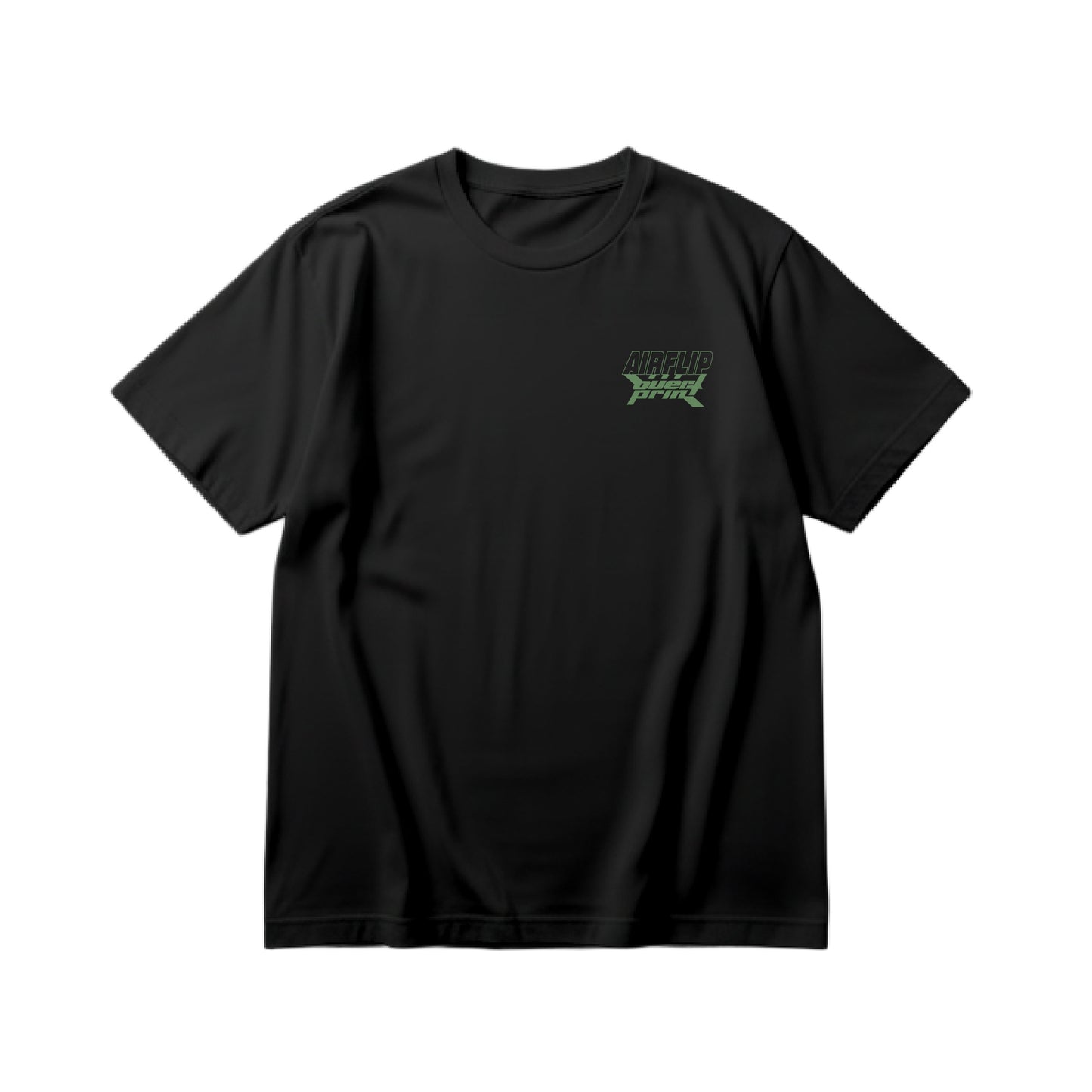 over print x AIRFLIP TICKET Tee