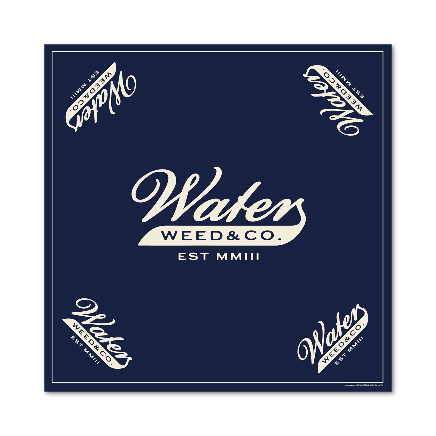 【受注/Pre-order】WEED&CO. BANDANA