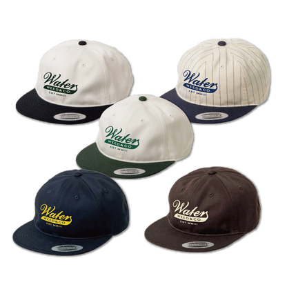 【数量限定/Limited Stock】WEED&CO. 刺繍 FLAT VISOR CAP