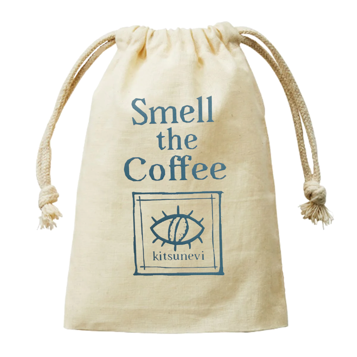 Smell the Coffee Kinchaku Bag