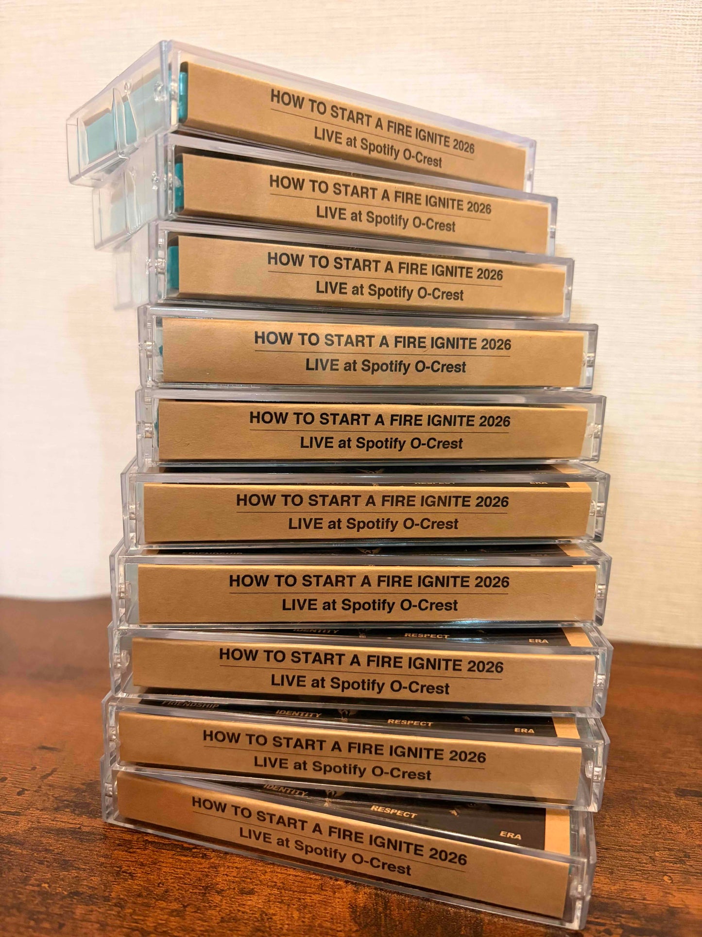 2026.1.30 at.Spotify O-Crest "HTSAF IGNITE 2026" Cassette Tape